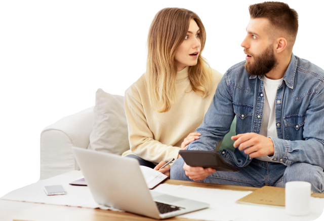 Couple investissant en SCPI